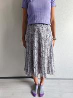 Paarse geplooide rok bloementprint XS Mohito, Ophalen of Verzenden