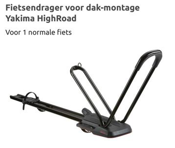 2x Yakima Highroad fietsendrager - Top kwaliteit! beschikbaar voor biedingen