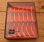 Gero Zilmeta gebaksvorkjes, nieuw in de verpakking, Ophalen of Verzenden, Nieuw, Rvs of Chroom, Los bestek