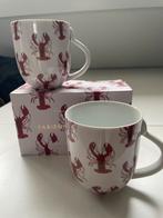 Fabienne Chapot Mokken - Kreeftmotief - Nieuw!, Keramiek, Nieuw, Ophalen of Verzenden, Overige stijlen