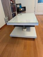 Salontafel wit, Ophalen, 100 tot 150 cm, 50 tot 100 cm, Zo goed als nieuw