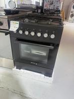 Gasfornuis 60cm breed zwart, Witgoed en Apparatuur, Ovens, Ophalen, 45 tot 60 cm, Oven