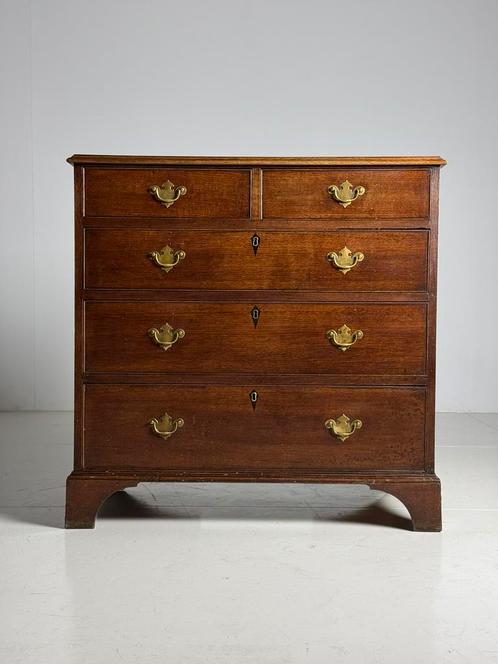 Ladekast Commode Engels antiek 19e eeuw, Huis en Inrichting, Kasten | Ladekasten, Gebruikt, Minder dan 100 cm, 25 tot 50 cm, Ophalen