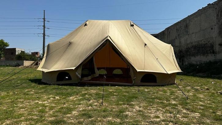 bell tent luxe, Caravans en Kamperen, Tenten, tot en met 5, Nieuw, Ophalen