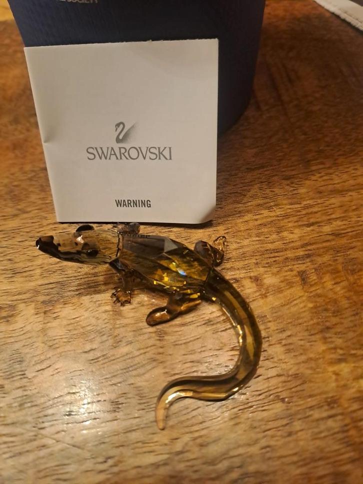 Swarovski SCS Baby Krokodil Event Stuk 2016, Verzamelen, Swarovski, Zo goed als nieuw, Figuurtje, Ophalen of Verzenden