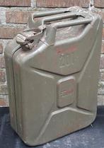 Jerrycan FABORY. Vintage/oud. Legergroen. 20 liter., Ophalen, Gebruikt
