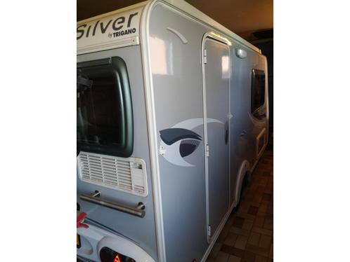 Trigano Silver 310 (1006105), Caravans en Kamperen, Caravans, Particulier, tot en met 2, 750 - 1000 kg, Treinzit, Trigano, Lengtebed