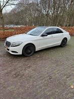 Mercedes-Benz S-Klasse 400 h 333pk 7-G Tronic Plus 2014, Auto's, Mercedes-Benz, Zwart, 109 €/maand, Zwart, Leder
