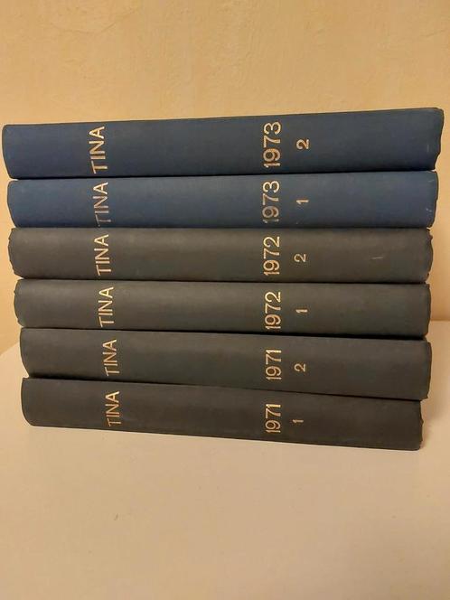 Tina 1971 tm 1974 3 jaargangen per half jaar ingebonden, Boeken, Tijdschriften en Kranten, Gelezen, Overige typen, Ophalen of Verzenden