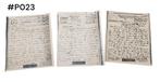 US WWII V-Mail Letters, 39th Engineers & 302nd Infantry, Ophalen of Verzenden, Landmacht, Amerika, Lintje, Medaille of Wings