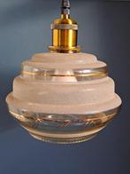 Vintage Franse Hanglampjes, Ophalen of Verzenden, Zo goed als nieuw, Glas, Minder dan 50 cm