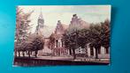 Sloten NH kerk met pastorie, fotokaart, Ophalen of Verzenden, 1960 tot 1980, Ongelopen, Friesland