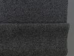 Kvadrat Tonica 2 182; donker grijs; 6x restant meubelstoffen, Wol, 120 cm of meer, Ophalen of Verzenden, Grijs