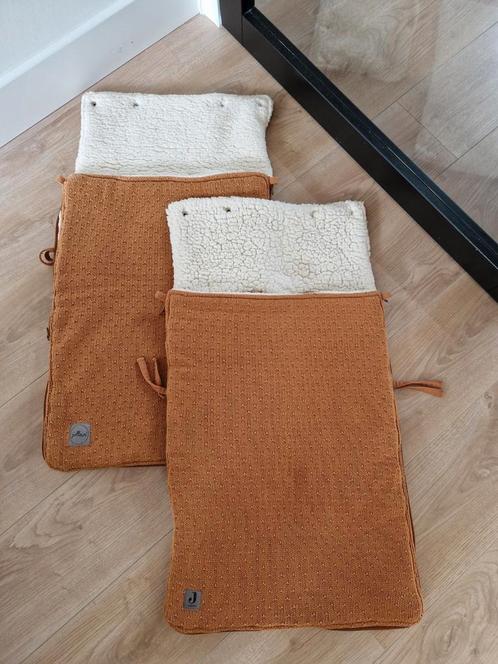 Tweeling voetenzakken Jollein, Kinderen en Baby's, Tweelingen en Meerlingen, Zo goed als nieuw, Kinderwagen of Buggy, Ophalen of Verzenden