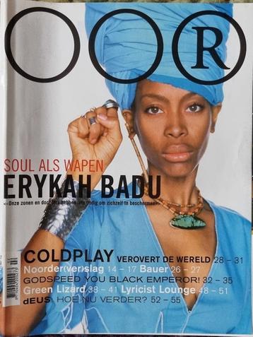 OOR 1-2001 Erykah Badu Coldplay Deus The Donnas GYBE Bauer W beschikbaar voor biedingen