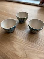Trijnie Wubbolt Koffiekopjes - Handbeschilderd - 3 stuks, Antiek en Kunst, Kunst | Beelden en Houtsnijwerken, Ophalen of Verzenden