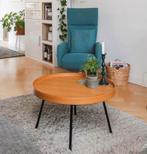 Zuiver Oak Tray salontafel, Gebruikt, Rond, Minder dan 50 cm, 50 tot 100 cm
