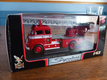 1:43 Daf A1600 Brandweer Leeuwarden Signature Models beschikbaar voor biedingen