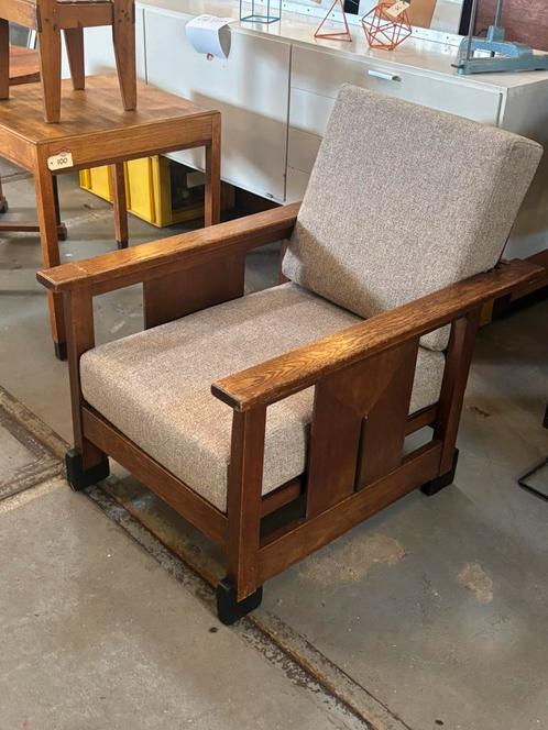 Rookstoel Amsterdamse school, Antiek en Kunst, Antiek | Meubels | Stoelen en Banken, Ophalen