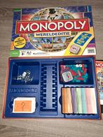 Monopoly wereldeditie, Hobby en Vrije tijd, Gezelschapsspellen | Bordspellen, Ophalen of Verzenden, Zo goed als nieuw