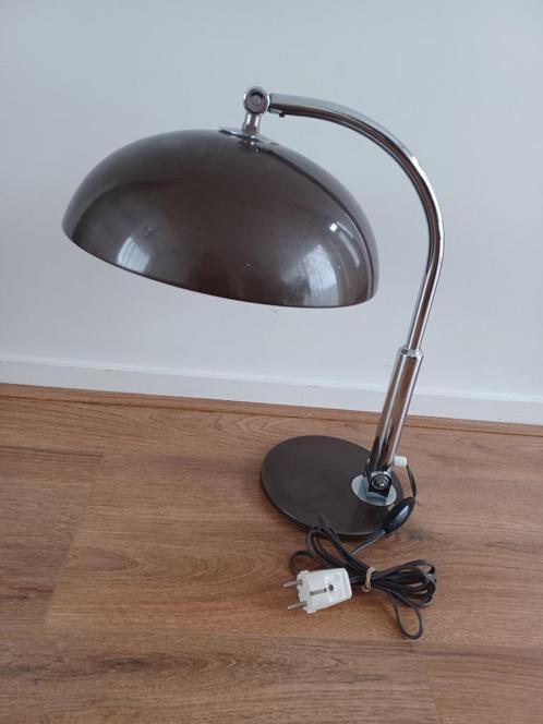 Vintage bureaulamp (HALA Busquet 144), Huis en Inrichting, Lampen | Tafellampen, Gebruikt, Minder dan 50 cm, Metaal, Ophalen