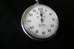 Hanhart stopwatch,Shockproof lever 7 jewels,werkt perfect!!!, Overige merken, Zakhorloge, Staal, Met bandje