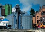 Faller : Dubbele silo's NIEUW, Overige merken, Gelijkstroom of Wisselstroom, Brug, Tunnel of Gebouw, Nieuw