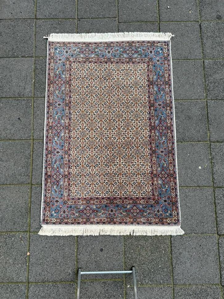 Perzisch Moud Tapijt met doorloop tekening 175x120 cm, Huis en Inrichting, Stoffering | Tapijten en Kleden, Zo goed als nieuw