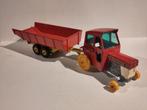 Matchbox King Size K-3 Massey Ferguson 165 + Trailer, Ophalen of Verzenden, Gebruikt, Bus of Vrachtwagen, SIKU