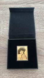 Gouden postzegel Maxima Sint maarten, Ophalen of Verzenden