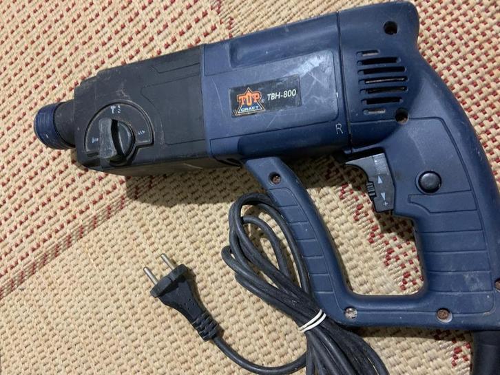 TUP TBH-800 Boor- en Breekhamer, Doe-het-zelf en Verbouw, Gereedschap | Boormachines, Gebruikt, Boor- en/of Breekhamer, 600 watt of meer