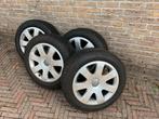 Audi velgen met Winterbanden  - 16 Inch, Ophalen, Gebruikt, 16 inch, Banden en Velgen