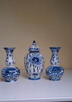 Delfts Blauw Kaststel - 3 Delig, Antiek en Kunst, Ophalen