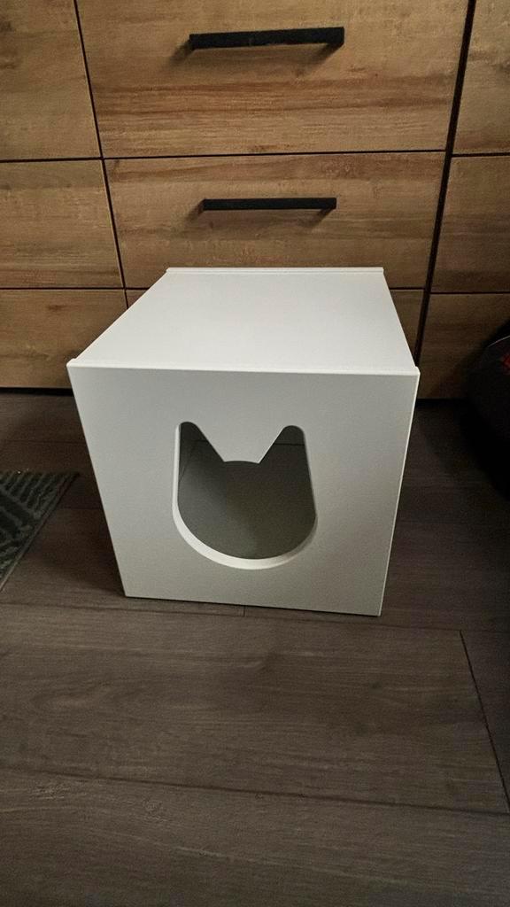 Kallax kattenhuisje, Dieren en Toebehoren, Katten-accessoires, Zo goed als nieuw, Ophalen