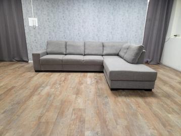 GRATIS BEZORGEN | Zeer Mooi Groot Grijs Hoekbank beschikbaar voor biedingen