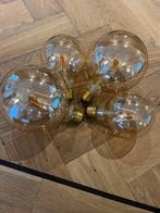 4 mooie moderne lampen met grote fitting, Ophalen of Verzenden
