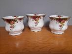 Adv 11 royal albert old country rose bloem potten 50.00 p.s, Ophalen of Verzenden