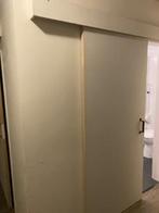 Schuifdeur + rail 2 x, Ophalen, Zo goed als nieuw