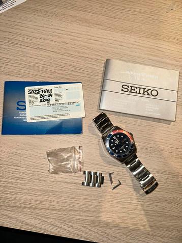 Seiko SNZF15K1 Automatic “Pepsi Diver” extra schakels beschikbaar voor biedingen