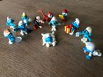 12 Smurf figuren, Verzamelen, Smurfen, Ophalen of Verzenden, Gebruikt, Verschillende Smurfen, Poppetje, Figuurtje of Knuffel