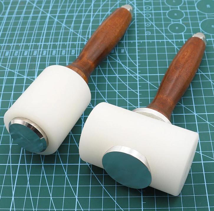Rubber Hamer Voor Leermaker Leerhamer Leer Maken Punch, Hobby en Vrije tijd, Overige Hobby en Vrije tijd, Nieuw, Verzenden