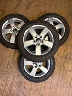 Volkswagen Touran winterbanden + velg 205/55/16 ## SET 45 ##, Auto-onderdelen, Banden en Velgen, Ophalen, Gebruikt, 16 inch, 205 mm