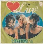 Luv casanova vinyl single, Cd's en Dvd's, Ophalen of Verzenden, Zo goed als nieuw, Pop, Single