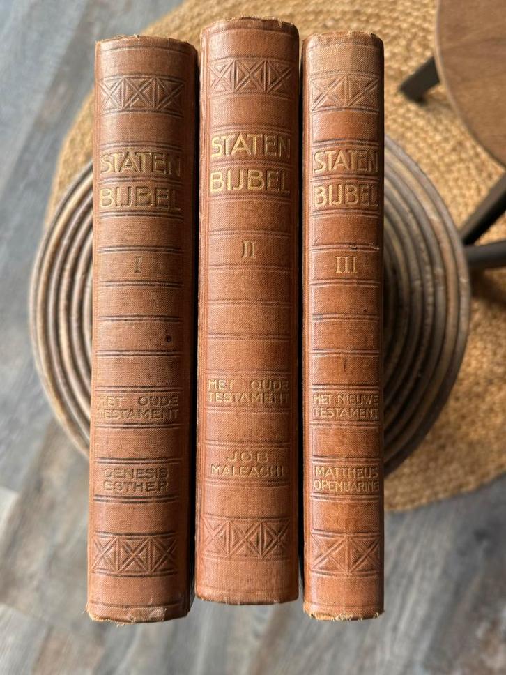 Oude Statenbijbel - Jacob en Pieter Keur, Antiek en Kunst, Antiek | Boeken en Bijbels, Ophalen of Verzenden