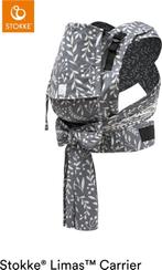 Stokke Limas Plus Babydrager Floral Slate NU € 84, Buik of Rug, Nieuw, Draagzak, Ophalen