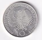 Duitsland 10 Mark 1972 D  Prachtig, Verzenden, Duitsland, Losse munt, Zilver