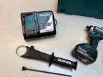 MAKITA ACCU 18v 6.0Ah BOORMACHINE +SLAGTOL DDF458 DTD154 SE, Gebruikt, Ophalen of Verzenden