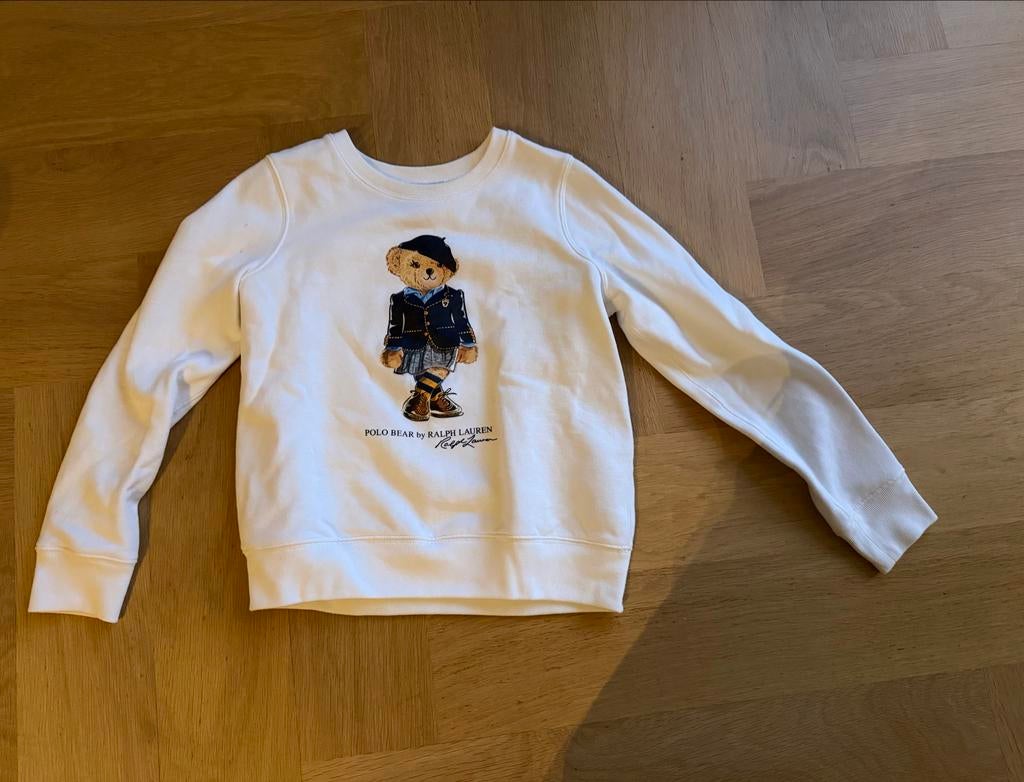 Polo Ralph Lauren trui met beer, maat 12-14 jaar, Ophalen of Verzenden, Zo goed als nieuw, Meisje