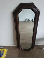 Spiegel met houten omlijsting, Huis en Inrichting, Minder dan 50 cm, Ophalen of Verzenden, Zo goed als nieuw, Minder dan 100 cm