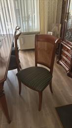 Noten eethoek, Huis en Inrichting, Gebruikt, Vijf personen of meer, 150 tot 200 cm, Rechthoekig